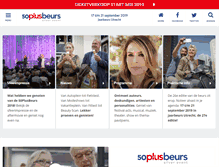 Tablet Screenshot of 50plusbeurs.nl